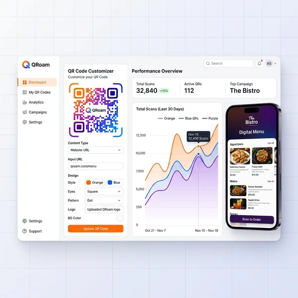 QRoam Dashboard